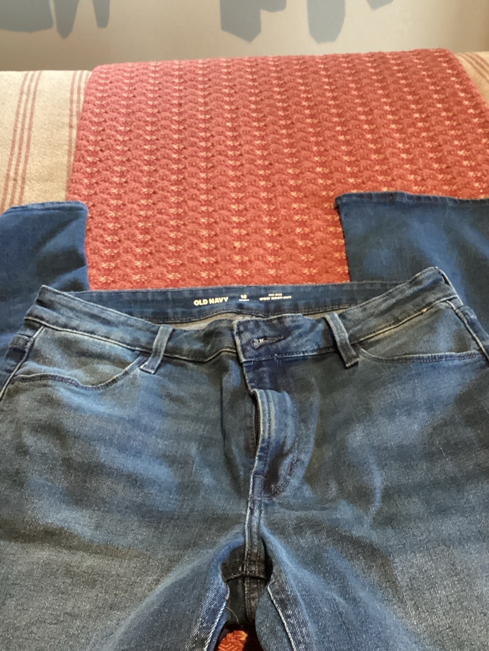 Old Navy Men’s Dark Blue Slim Straight Jeans